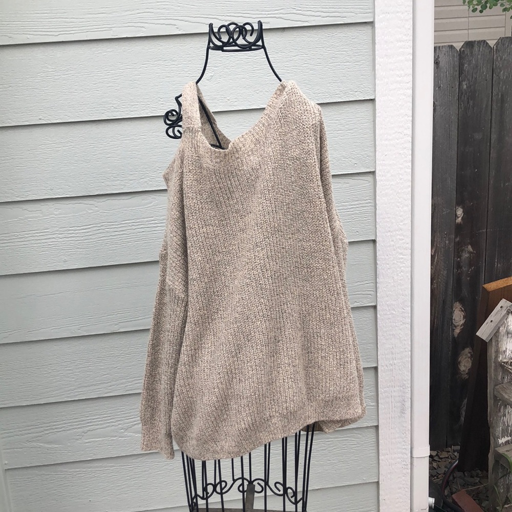 Cream sweater